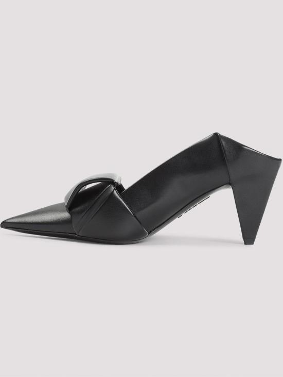 25FW 로에베 오리가미 플랩 백 펌프스 L814S01XB21100 BLACK - LOEWE
