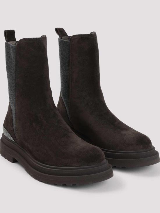 26FW 브루넬로 쿠치넬리 부츠 MZSFG3307C9795 BROWN - BRUNELLO CUCINELLI