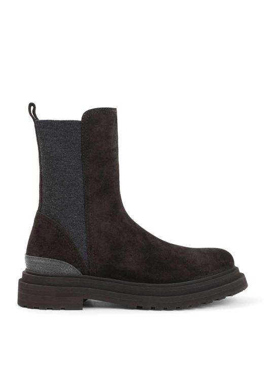 26FW 브루넬로 쿠치넬리 부츠 MZSFG3307C9795 BROWN