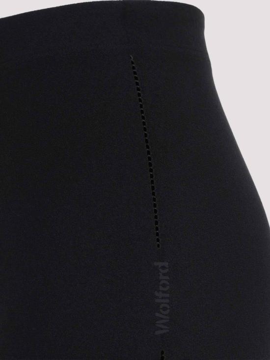 26FW 월포드 숏팬츠 535007005 BLACK - WOLFORD