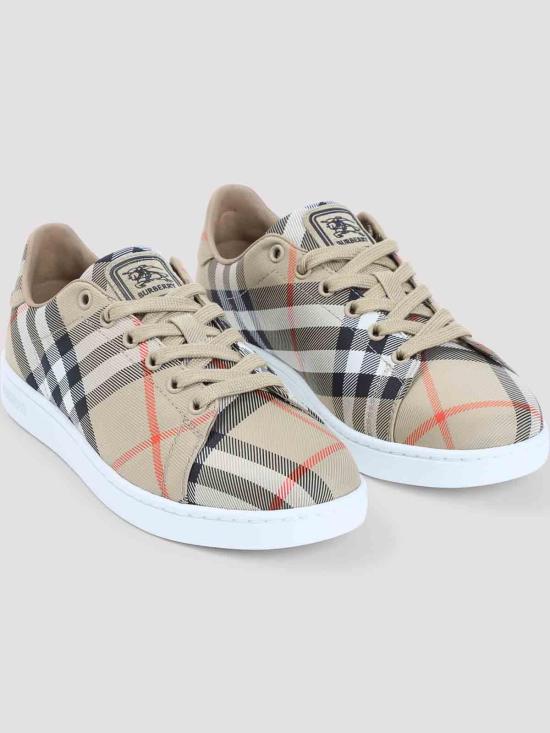 26FW 버버리 체크 세트 스니커즈 8118855 BLACK - BURBERRY