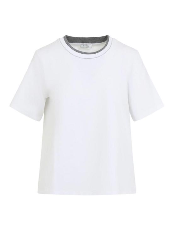 26FW 페세리코 반팔 티셔츠 A06864J000079001 WHITE