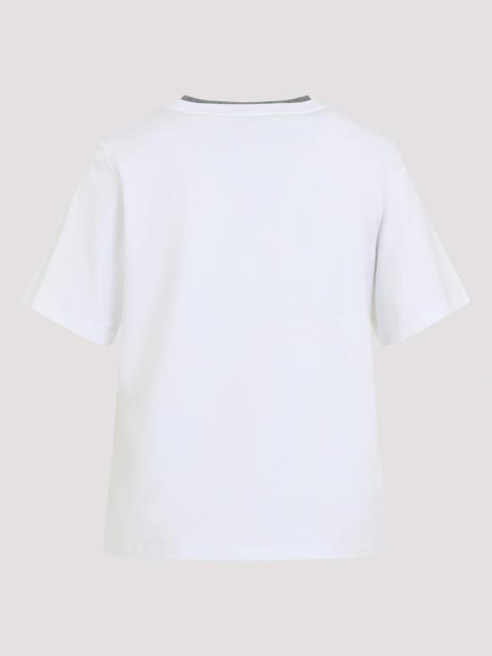 26FW 페세리코 반팔 티셔츠 A06864J000079001 WHITE - PESERICO