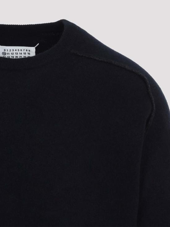 26FW 마르지엘라 버진 울 크루넥 스웨터 S50HL0070M13303511F GREY - MAISON MARGIELA