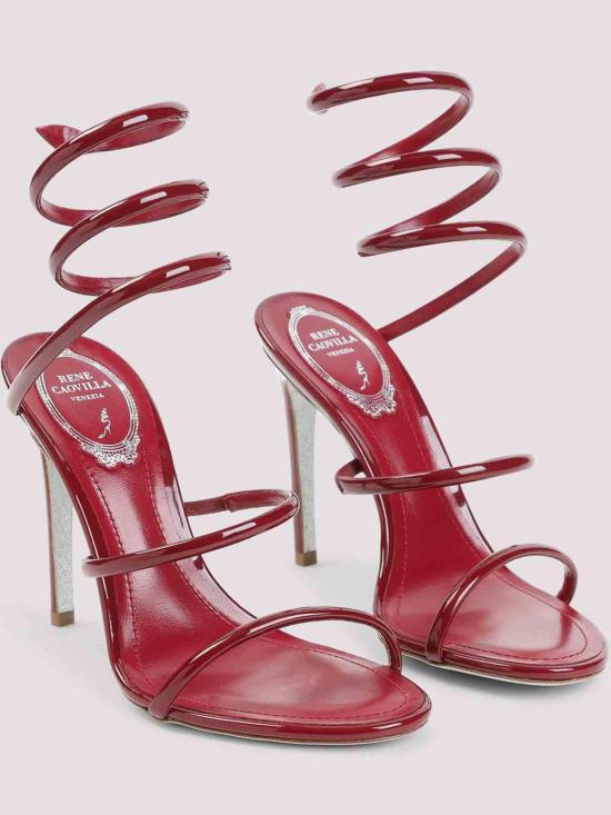 26FW 르네 카오빌라 샌들 C12351105V001X118 RED - RENE CAOVILLA