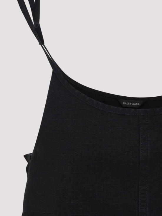 25FW 발렌시아가 민소매 티셔츠 857301TQP131000 BLACK - BALENCIAGA