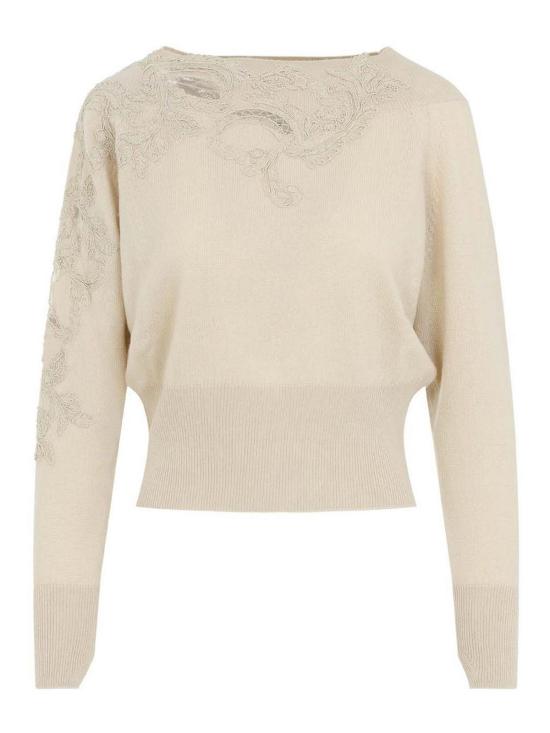 26FW 에르마노 설비노 탑 D495M302APPYU20738 Cream
