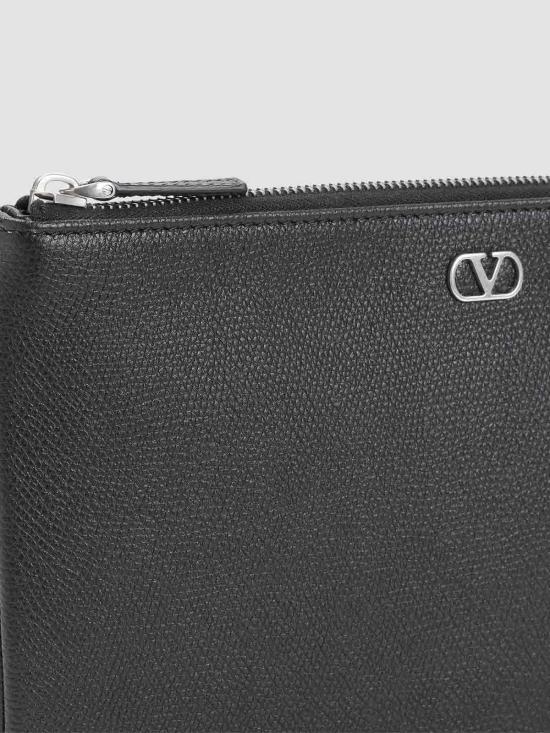 26FW 발렌티노 가라바니 클러치/파우치 9Y2P0AP5UAG0NO BLACK - VALENTINO GARAVANI