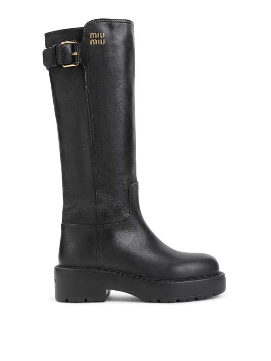 26FW 미우미우 부츠 5W767EF55Y9SF0002 BLACK