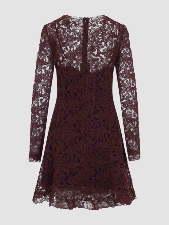 26FW 에르마노 설비노 플레어 팬츠 D492Q329CSEXQ91623 DARK RED - ERMANNO SCERVINO