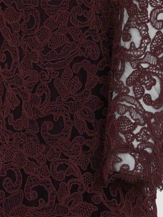 26FW 에르마노 설비노 플레어 팬츠 D492Q329CSEXQ91623 DARK RED - ERMANNO SCERVINO