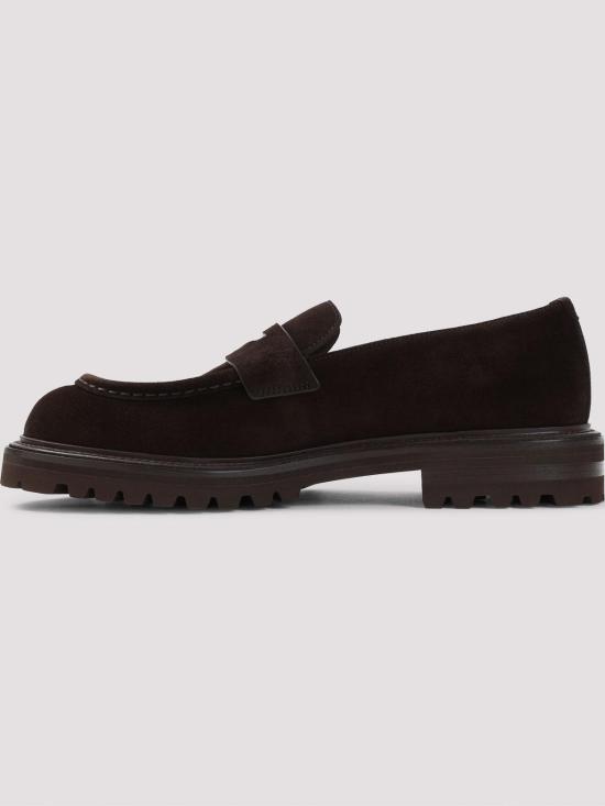 26FW 조르지오 아르마니 슈즈 GM003257AF24809U6326 DARK BROWN - GIORGIO ARMANI
