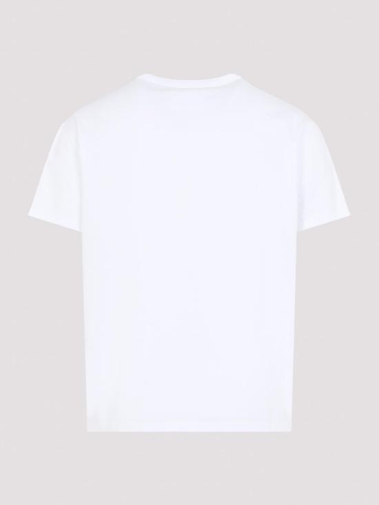 26FW 마르지엘라 로고 코튼 티셔츠 S50GC0736S22816100 WHITE - MAISON MARGIELA