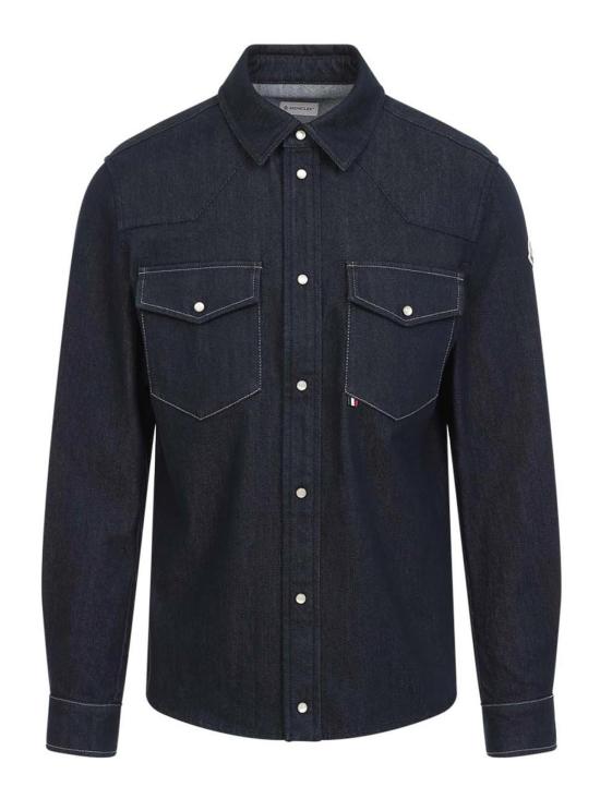 26FW 몽클레어 셔츠 L20912F00008598X176C DARK BLUE