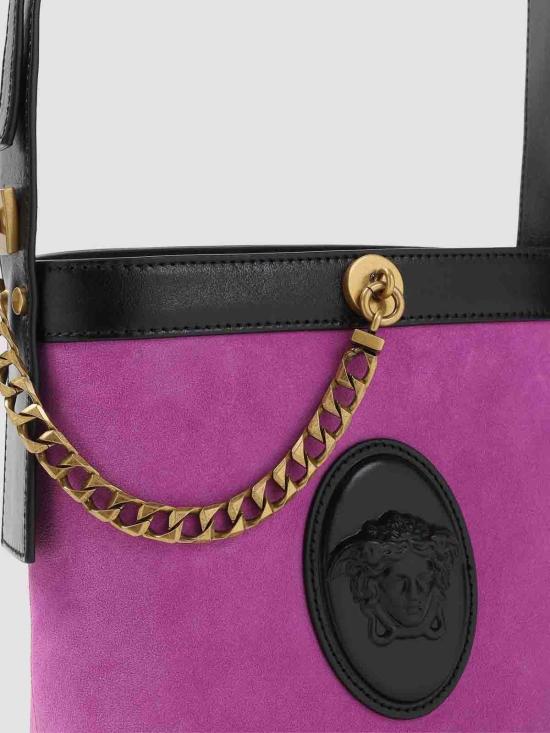 26FW 베르사체 크로스백 10260481A178502B8FJ BLACK - VERSACE