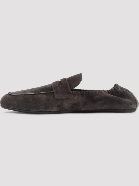 26FW 프라다 셔플 앤틱 레더 로퍼 2DG158FG012054F0003 DARK BROWN - PRADA