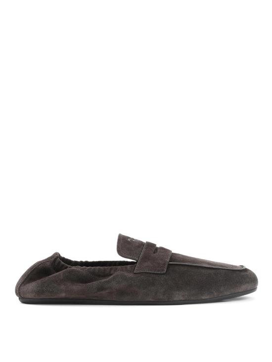 26FW 프라다 셔플 앤틱 레더 로퍼 2DG158FG012054F0003 DARK BROWN