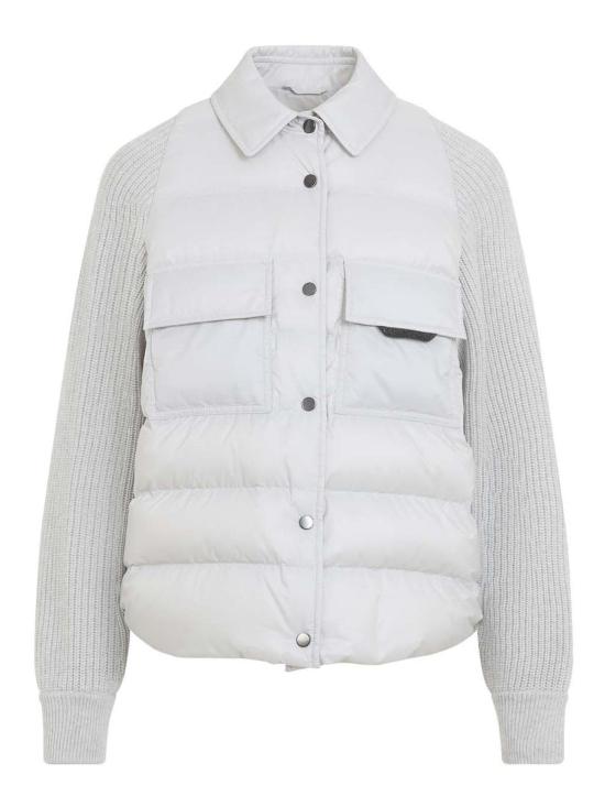 26FW 브루넬로 쿠치넬리 나일론 다운 재킷 MD5987696PC3671 WHITE