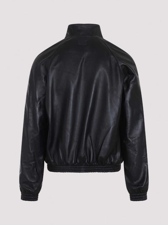 26FW 아크네 스튜디오 레더 자켓 B70168900 Black - ACNE STUDIOS