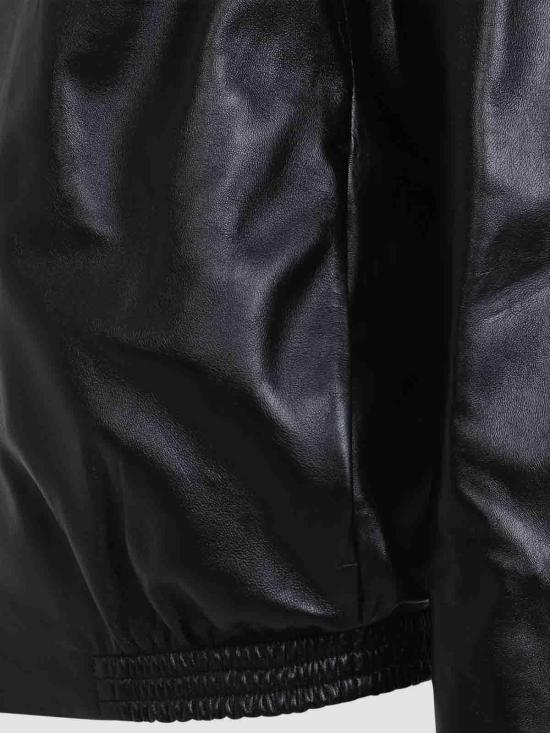 26FW 아크네 스튜디오 레더 자켓 B70168900 Black - ACNE STUDIOS