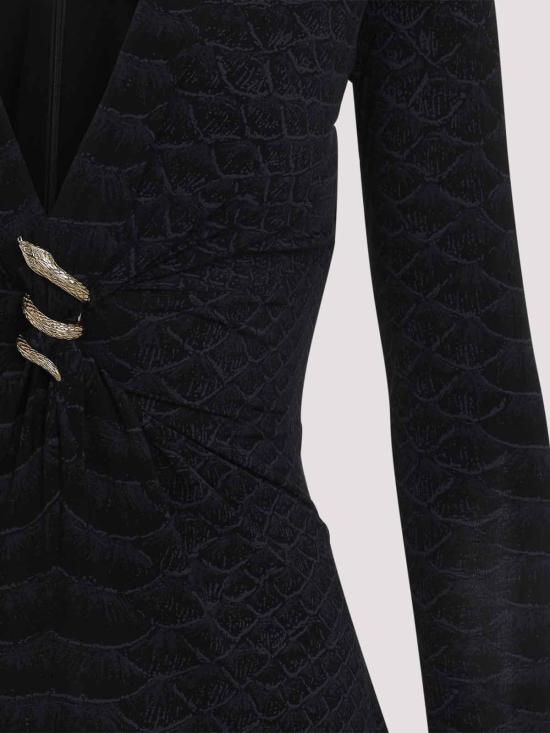 26FW 로베르토 카발리 숏팬츠 XQT152NLS3605051 BLACK - ROBERTO CAVALLI
