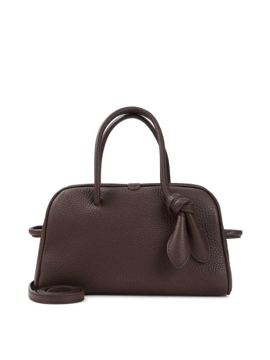 26FW 자크뮈스 TURISMO 투리스모 소프트 스몰 볼링 토트벡 BAW00416AC03A03880 DARK BROWN