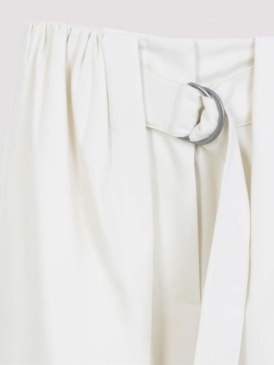 26FW 로에베 크롭 벨트 트라우저 S540Y04XNM2110 WHITE - LOEWE