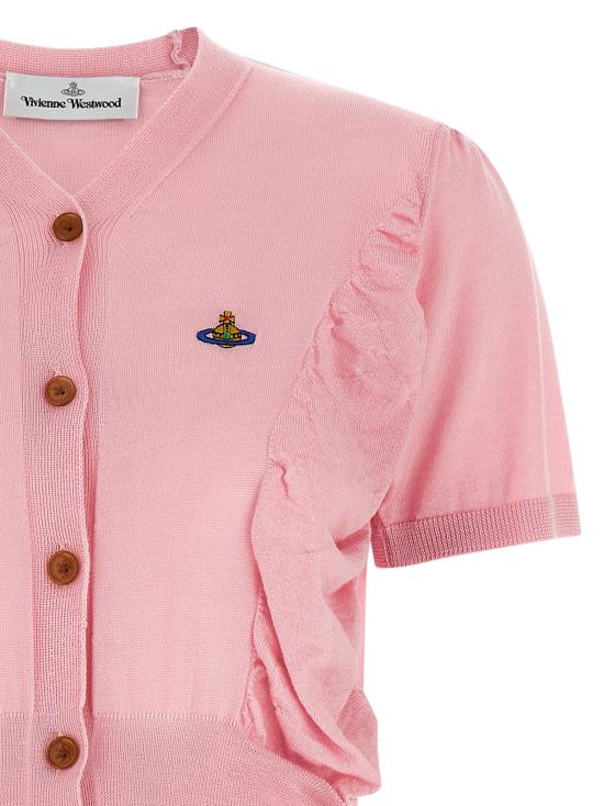  비비안웨스트우드 가디건 LD1803007EY001AG401 PINK - VIVIENNE WESTWOOD