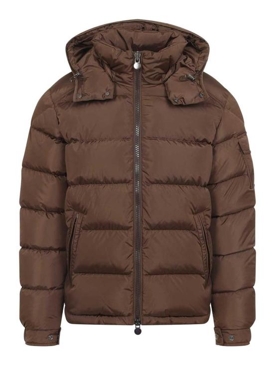 26FW 몽클레어 클래식 후드 다운 패딩 자켓 L20911A53600539ZD262 BROWN