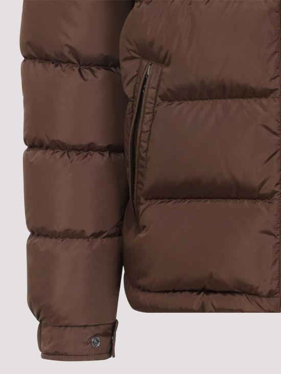 26FW 몽클레어 클래식 후드 다운 패딩 자켓 L20911A53600539ZD262 BROWN - MONCLER