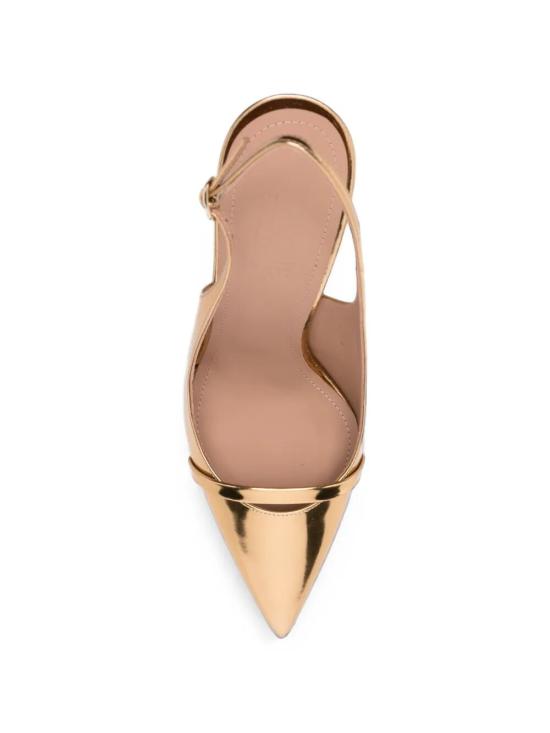 26FW 말론 슐저 힐/펌프스 SCHIFFER 90 1 ANTIQUE GOLD - MALONE SOULIERS