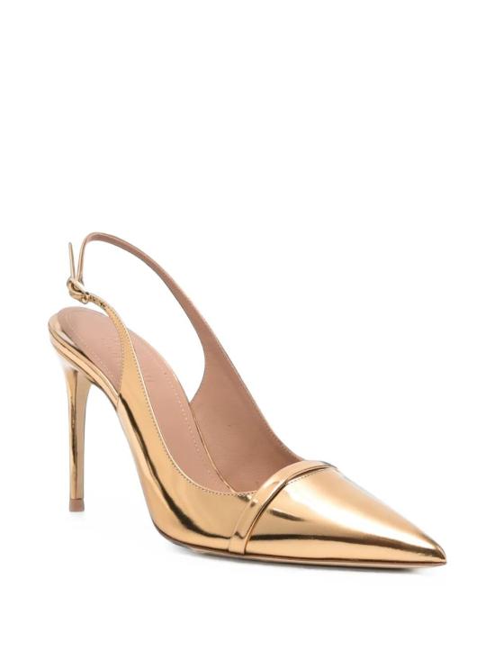 26FW 말론 슐저 힐/펌프스 SCHIFFER 90 1 ANTIQUE GOLD - MALONE SOULIERS