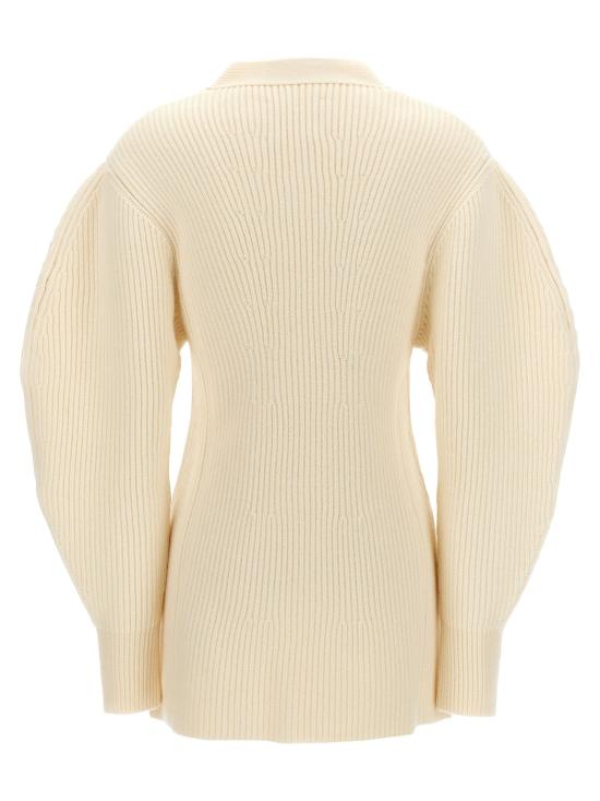  질샌더 가디건 LDJ03HP0010J14747105 CREAM - JIL SANDER