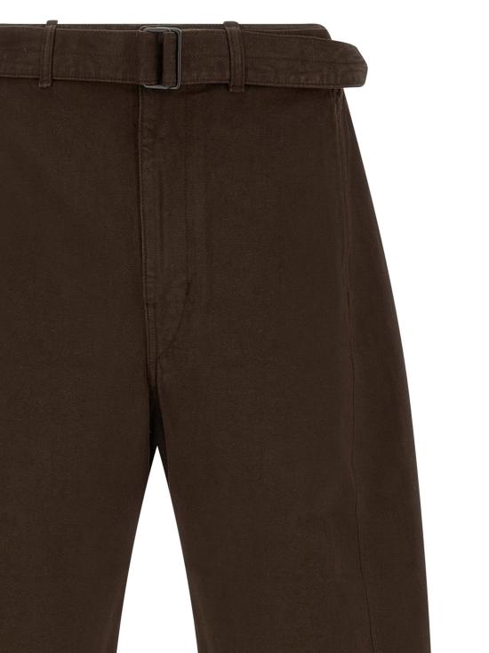  르메르 팬츠 LDPA326LD1077BR512 BROWN - LEMAIRE