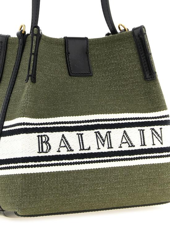  발망 토트백 LDGN0CA032TJBRUJE GREEN - BALMAIN
