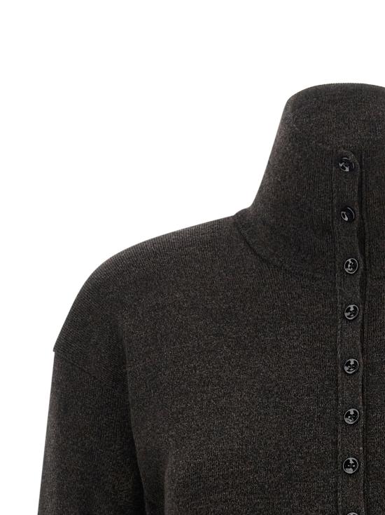  르메르 가디건 LDPO0047LK1070BK674 CHARCOAL - LEMAIRE