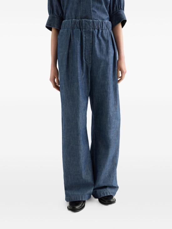  질샌더 팬츠 J02KA0391J45323406 P26 BLUE - JIL SANDER