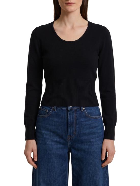 26FW 막스마라 스웨터 2621366142600 BLACK