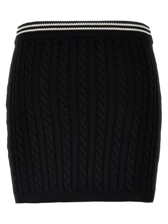  알레산드라리치 숏팬츠 LDFABX3687K42640091 BLACK - ALESSANDRA RICH