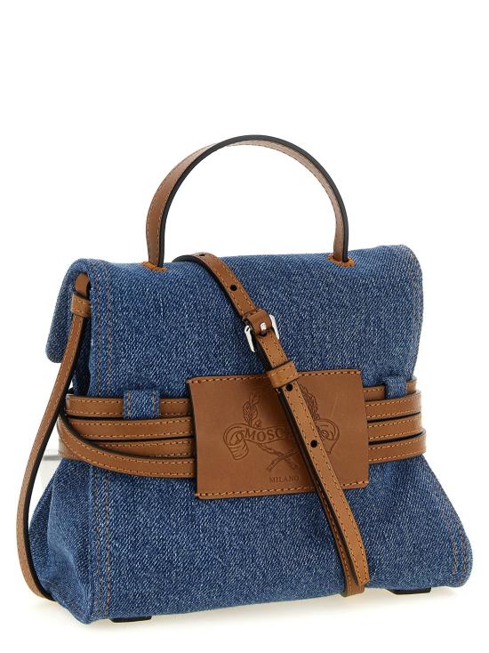  모스키노 토트백 LDMC4037PP1POO170A BLUE - MOSCHINO