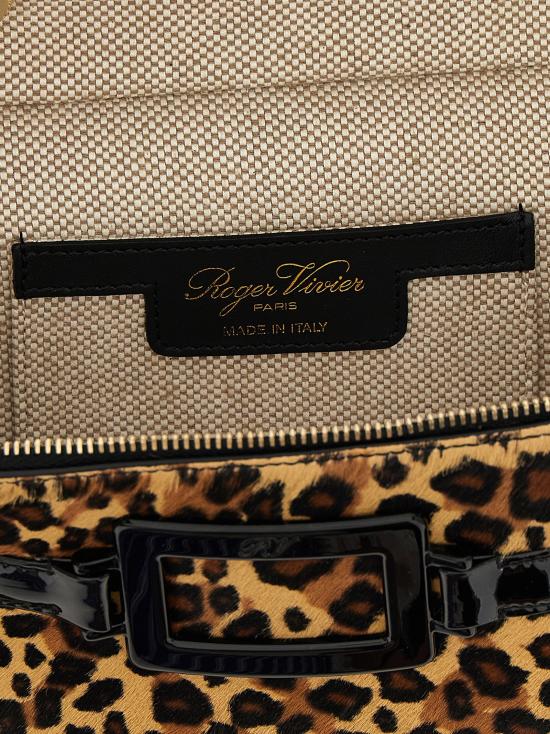  로저비비에 토트백 LDRBWAORH0101USN021Z LEOPARD - ROGER VIVIER