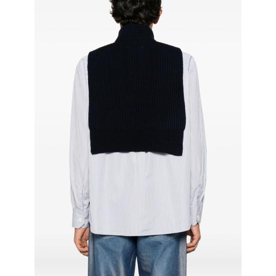 26FW MM6 메종마르지엘라 니트웨어 M13285 S62TH0059 487 BLUE - MM6 MAISON MARGIELA