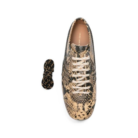 26FW 드리스 반 노튼 슈즈 0397 011700 103 NEUTRALS BLACK - DRIES VAN NOTEN