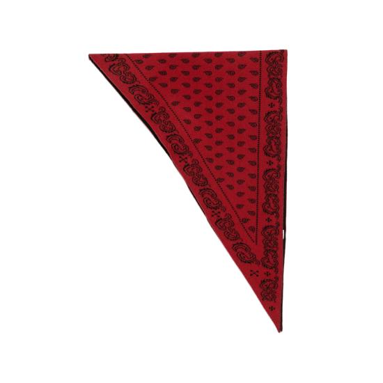 26FW 게스트 인 레지던스 머플러/스카프 A25210AL THE WILD R CABLK RED BLACK