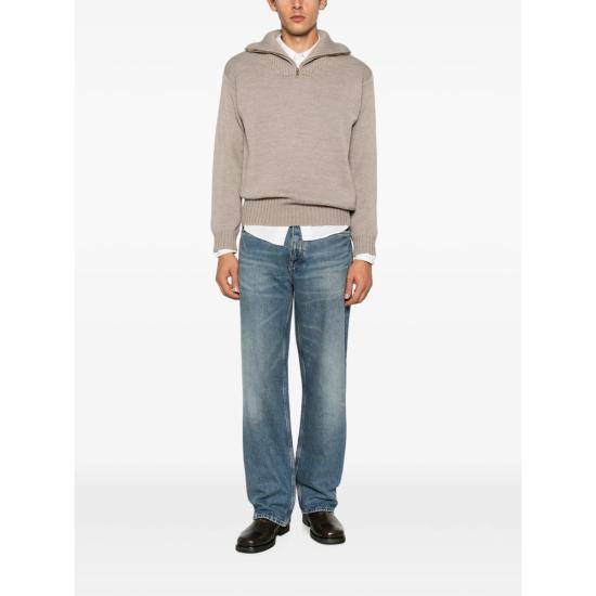26FW 선플라워 데님 팬츠 5174 1 LOOSE DKBLU BLUE - SUNFLOWER