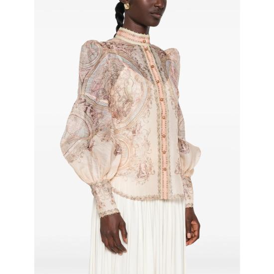 26FW 짐머만 탑 2410TF262 CREAM NEUTRALS - ZIMMERMANN