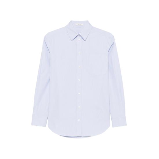 26FW 더로우 스트라이프 긴팔 코튼 셔츠 스트라이프 긴팔 코튼 셔츠 10477 W4821 WBS BLUE WHITE