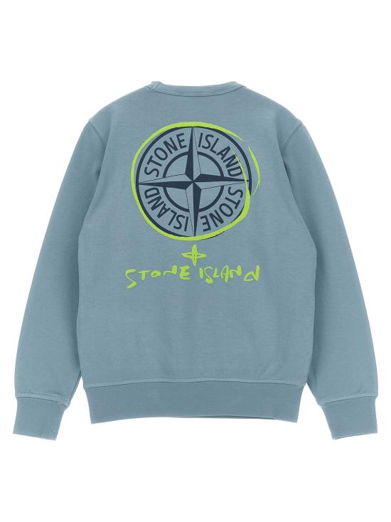  스톤 아일랜드 탑 LDL1S166100018S0370V004A BLUE - STONE ISLAND