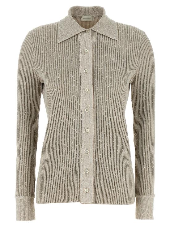  마그다뷰트림 가디건 LD321725GREY BEIGE