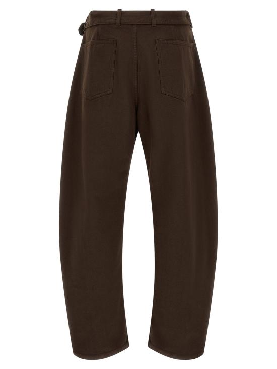  르메르 팬츠 LDPA326LD1077BR512 BROWN - LEMAIRE